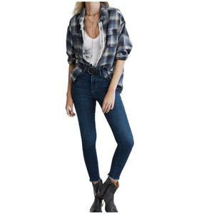 We The Free High Rise, Raw-Hem Jegging by FREE PEOPLE